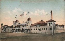 Los Banos (The Baths), San Diego Postcard