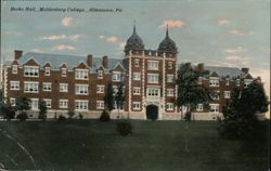 Berks Hall, Muhlenberg College, Allentown, PA Postcard