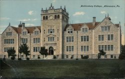 Muhlenberg College Main Building, Allentown, PA Postcard