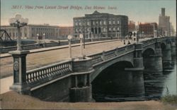 View From Locust Street Bridge Postcard