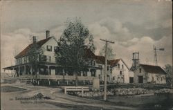 Sanborn House and Outbuildings, Sanbornville, NH Postcard