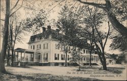 The Dr. C. O. Sahler, Sanitarium - Kingston on Hudson, NY Postcard