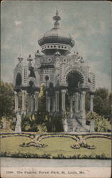 The Pagoda, Forest Park, St. Louis, MO Postcard