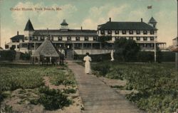 Ocean House, York Beach, ME Postcard