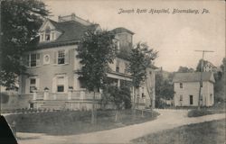 Joseph Ratti Hospital, Bloomsburg, PA Postcard