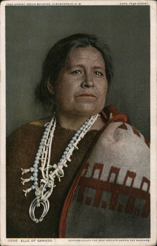 Elle of Ganado, Renowned Navajo Weaver, Albuquerque, NM