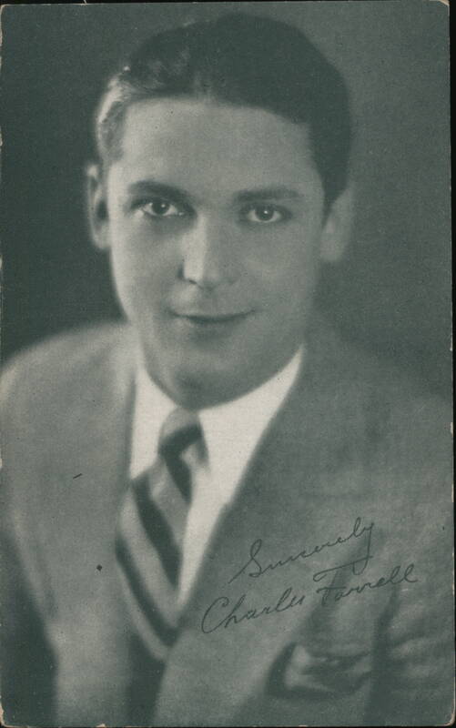 Charles Farrell Portrait Actors