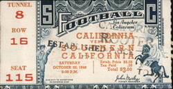 Football Game at Los Angeles Coliseum Ticket