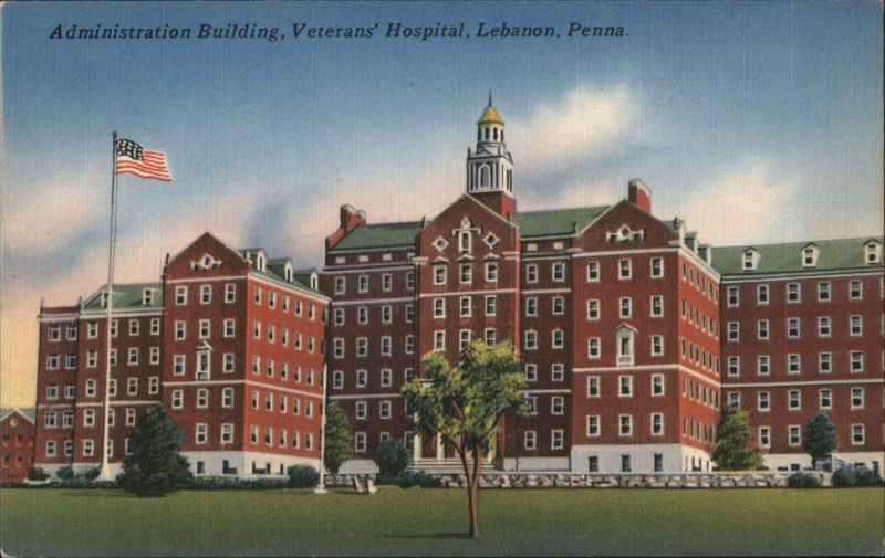 Administration Building, Veterans' Hospital, Lebanon Pennsylvania