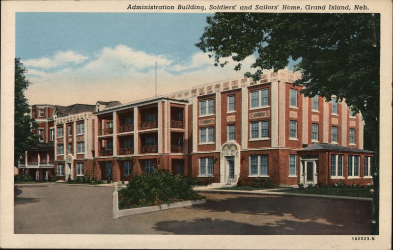 Administration Building, Solders' and Sailors' Home Grand Island Nebraska