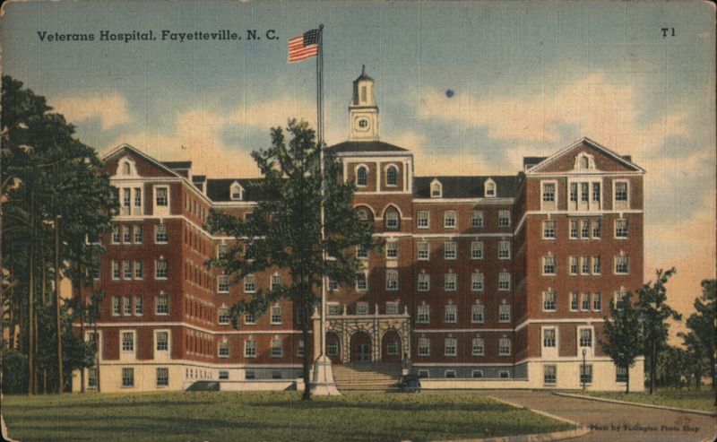 Veterans Hospital, Imposing Structure, Fayetteville, NC North Carolina