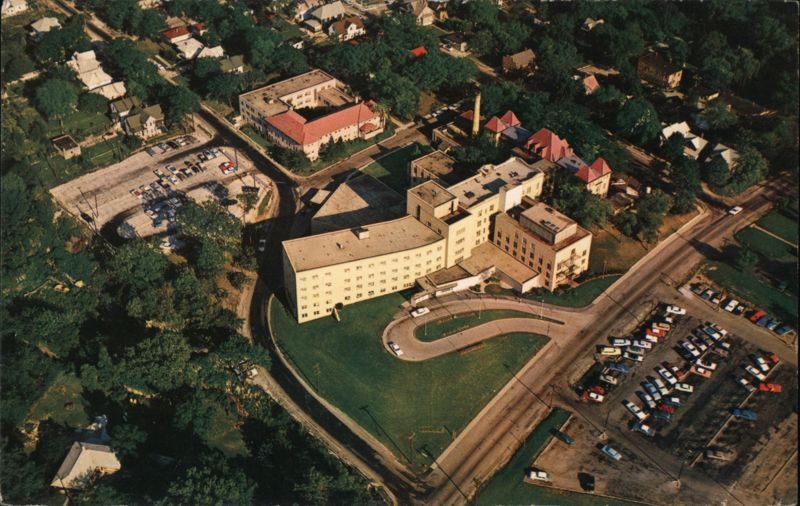 Silver Cross Hospital, Joliet, Illinois Aerial View