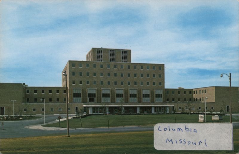 Veteran Administration Hospital, completed 1972 Columbia Missouri