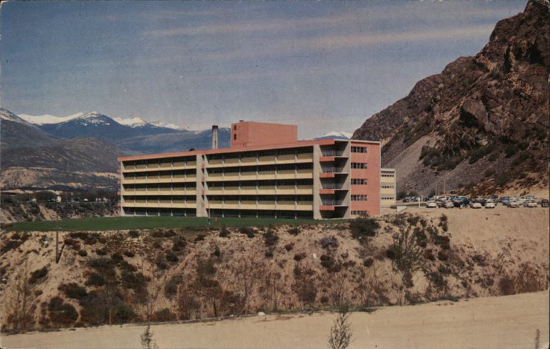 Trail, BC City Hospital, a fine new building Canada