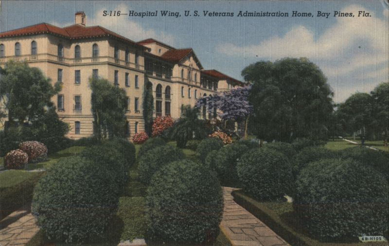 Hospital Wing, U. S. Veterans Administration Home Bay Pines Florida
