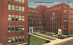 State Hospital Postcard