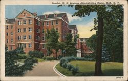 U.S. Veterans Administration Center Hospital Postcard
