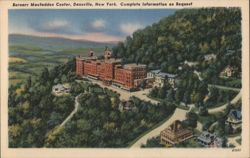 Bernarr Macfadden Center - Dansville, NY Postcard