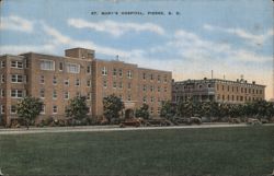 St. Mary's Hospital, Pierre, South Dakota Postcard