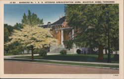 Barracks No. 1, U.S. Veterans Administration Home Postcard