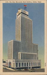 The New Mercantile Bank Building Postcard