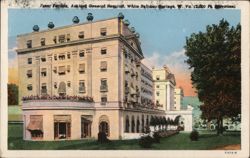 Front Facade, Ashford General Hospital Postcard