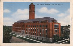 St. Joseph Hospital, Ashland, WI Postcard