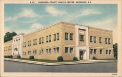 Anderson County Health Center, Anderson, SC Postcard