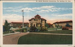 Battle Mountain Sanatorium, Hot Springs Postcard