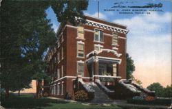 Wilson N. Jones Memorial Hospital, Sherman, TX Postcard
