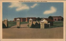 Eastern Oklahoma Hospital, Vinita, Oklahoma Postcard
