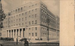 Wills Hospital, 16th & Springgarden Sts, Philadelphia Postcard