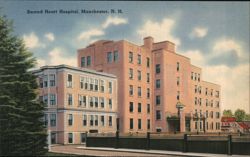 Sacred heart Hospital Postcard