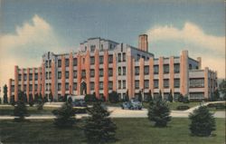 Indian Sanatorium, Tuberculosis Treatment Center Postcard