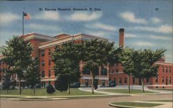 St. Alexius Hospital, Bismarck, North Dakota Postcard