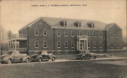Nurses' Home U. S. Veterans Hospital, Brecksville Postcard
