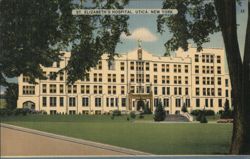 St. Elizabeth's Hospital Building Postcard