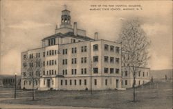 New Hospital Building, Wassaic State School Postcard