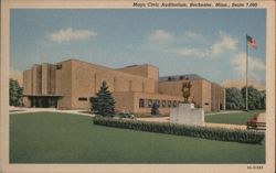 Mayo Civic Auditorium Postcard