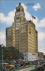 The Clinic Building with Tower Postcard