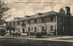 Nurses' Home, State Charity Hospital Postcard