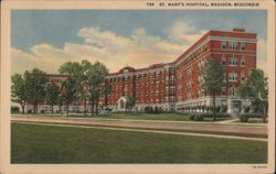 St. Mary's Hospital Postcard