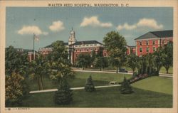 Walter Reed Hospital, Grounds & Buildings Postcard