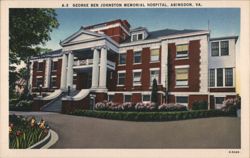 George Ben Johnston Memorial Hospital Postcard