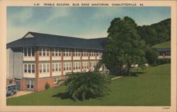 Trinkle Building, Blue Ridge Sanatorium Postcard