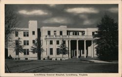 Lynchburg General Hospital, Lynchburg, Virginia Postcard