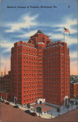 Medical College of Virginia, Richmond, VA Postcard