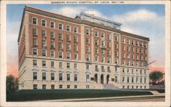 Missouri Pacific Hospital, St. Louis Postcard