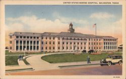 United States Marine Hospital, Galveston Postcard