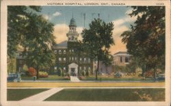 Victoria Hospital, London, Ontario Postcard